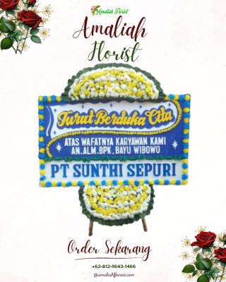 Papan Bunga Duka di Patehan