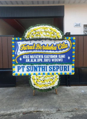Papan Bunga Duka di Patehan